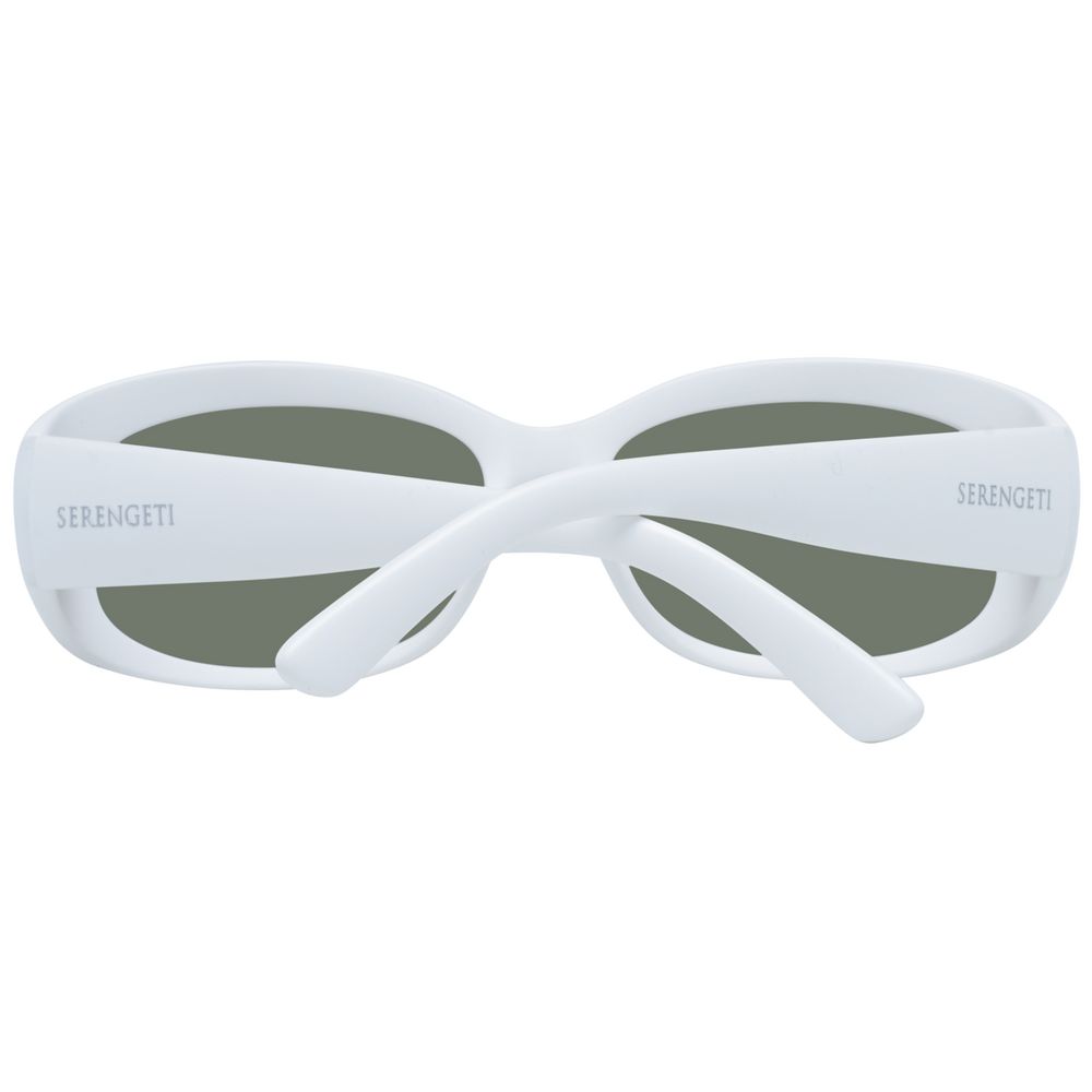 Serengeti White Nylon Women's Sunglasses