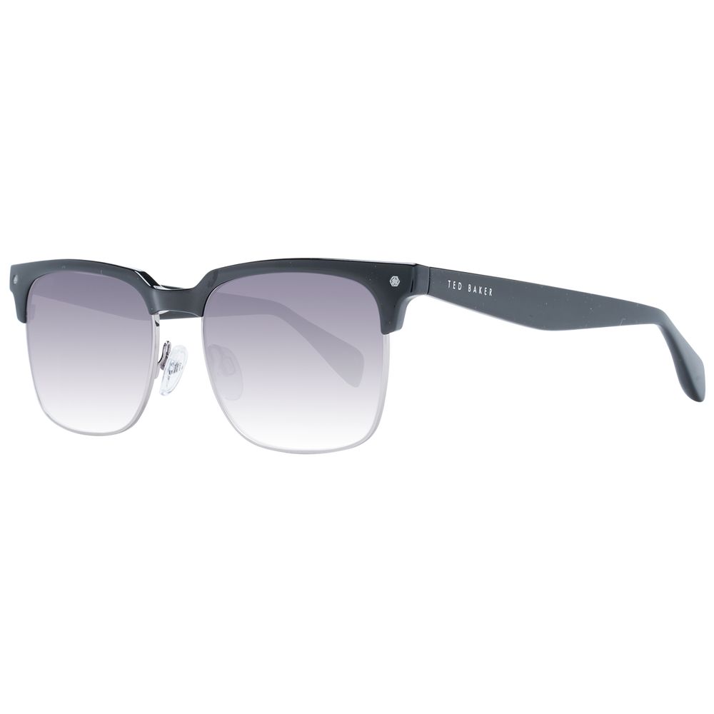 Ted Baker Black Acetate & Metal Men's Sunglasses