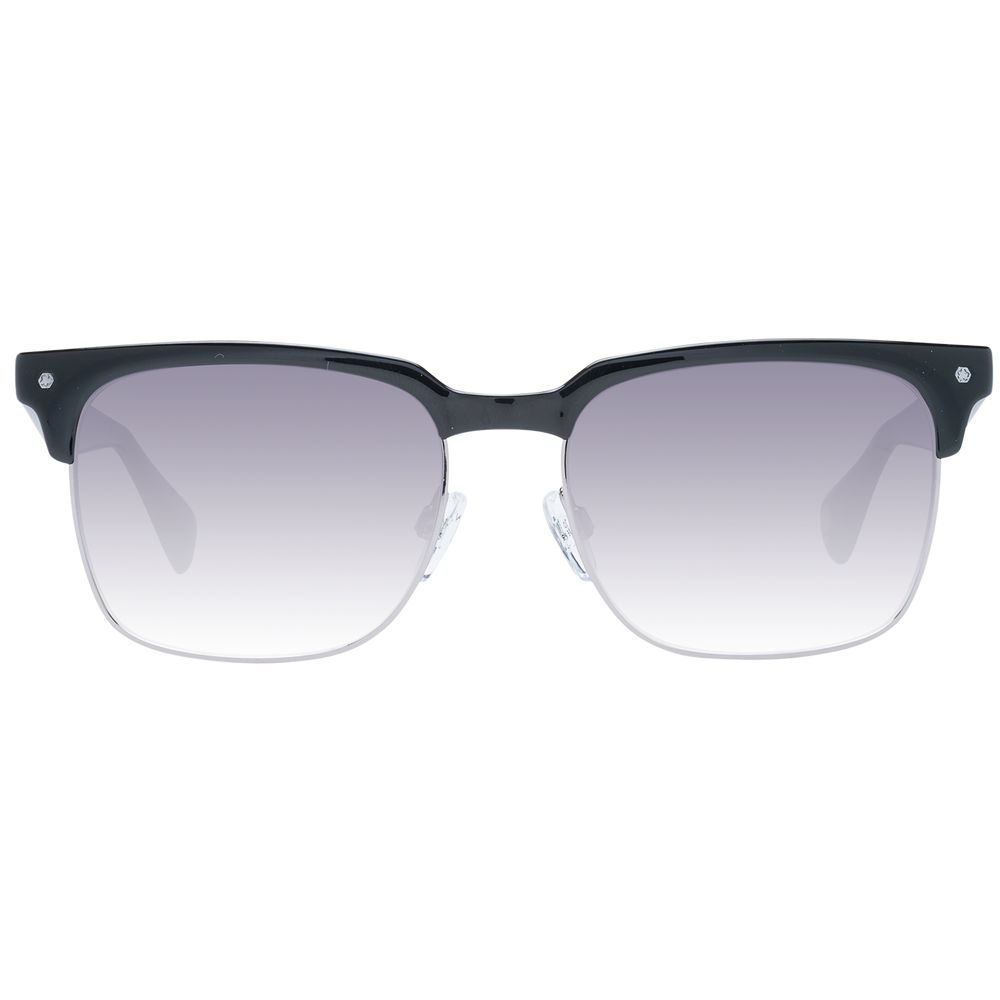 Ted Baker Black Acetate & Metal Men's Sunglasses