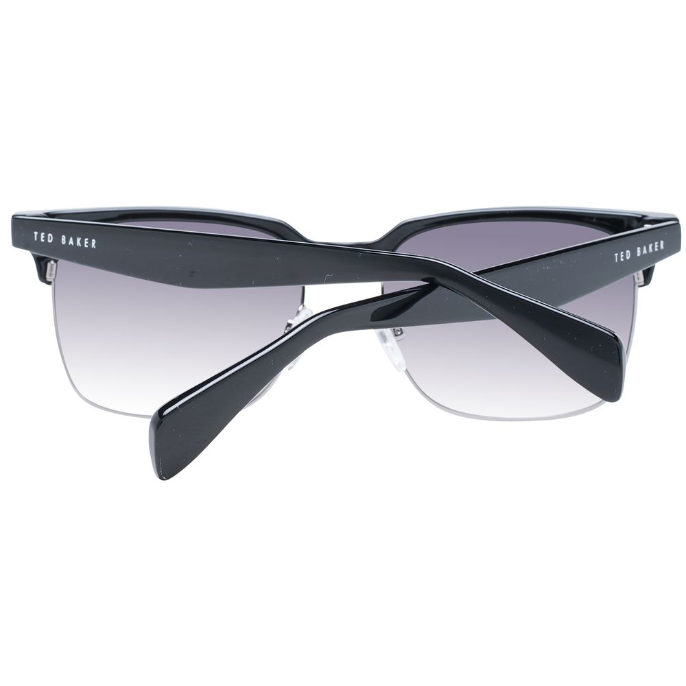 Ted Baker Black Acetate & Metal Men's Sunglasses