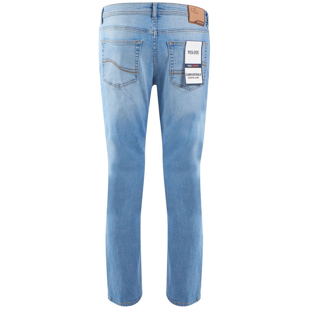 Yes Zee Chic Light Blue Comfort Denim Men's Jeans