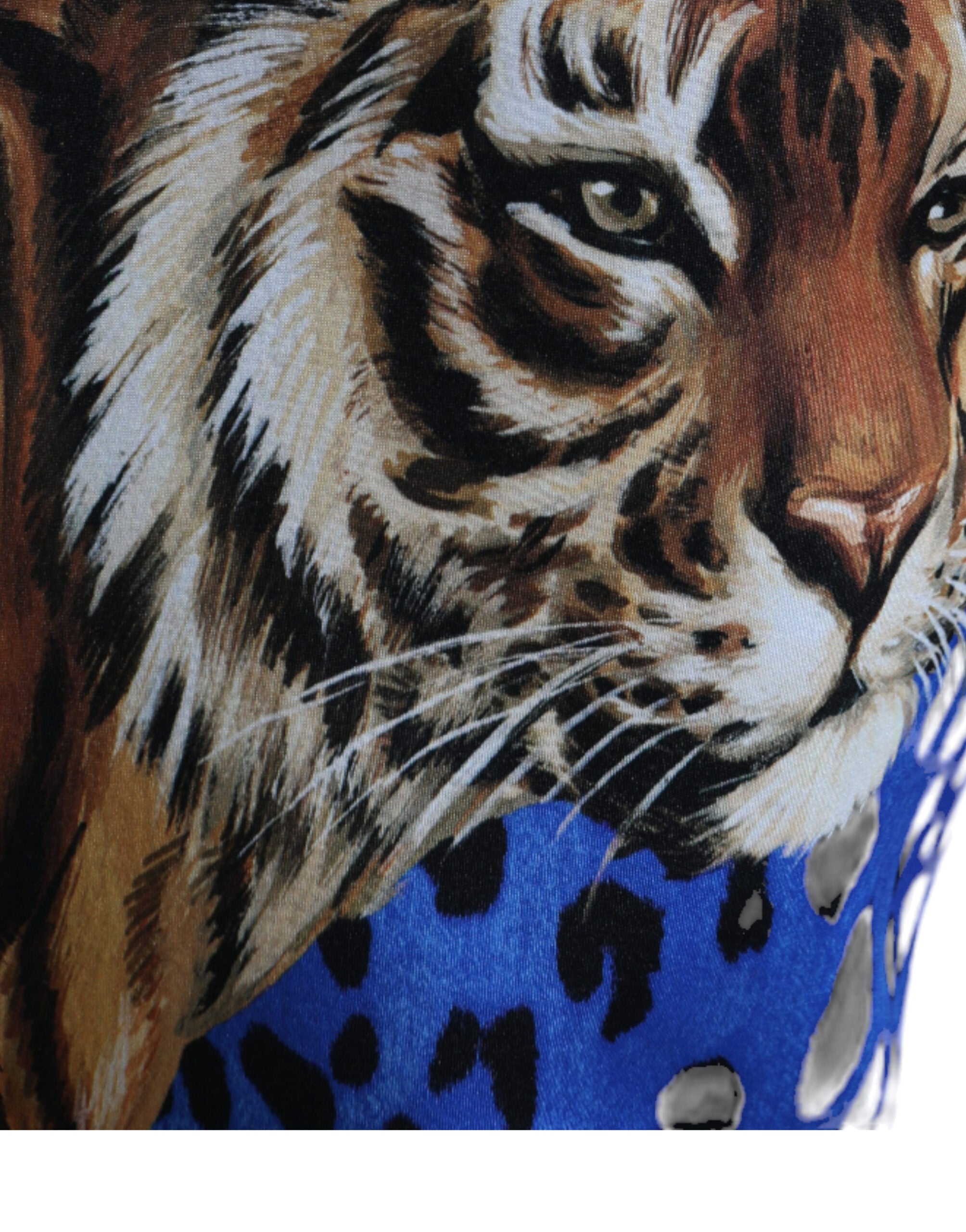 Dolce & Gabbana Elegant Tiger Print Men's Joggers