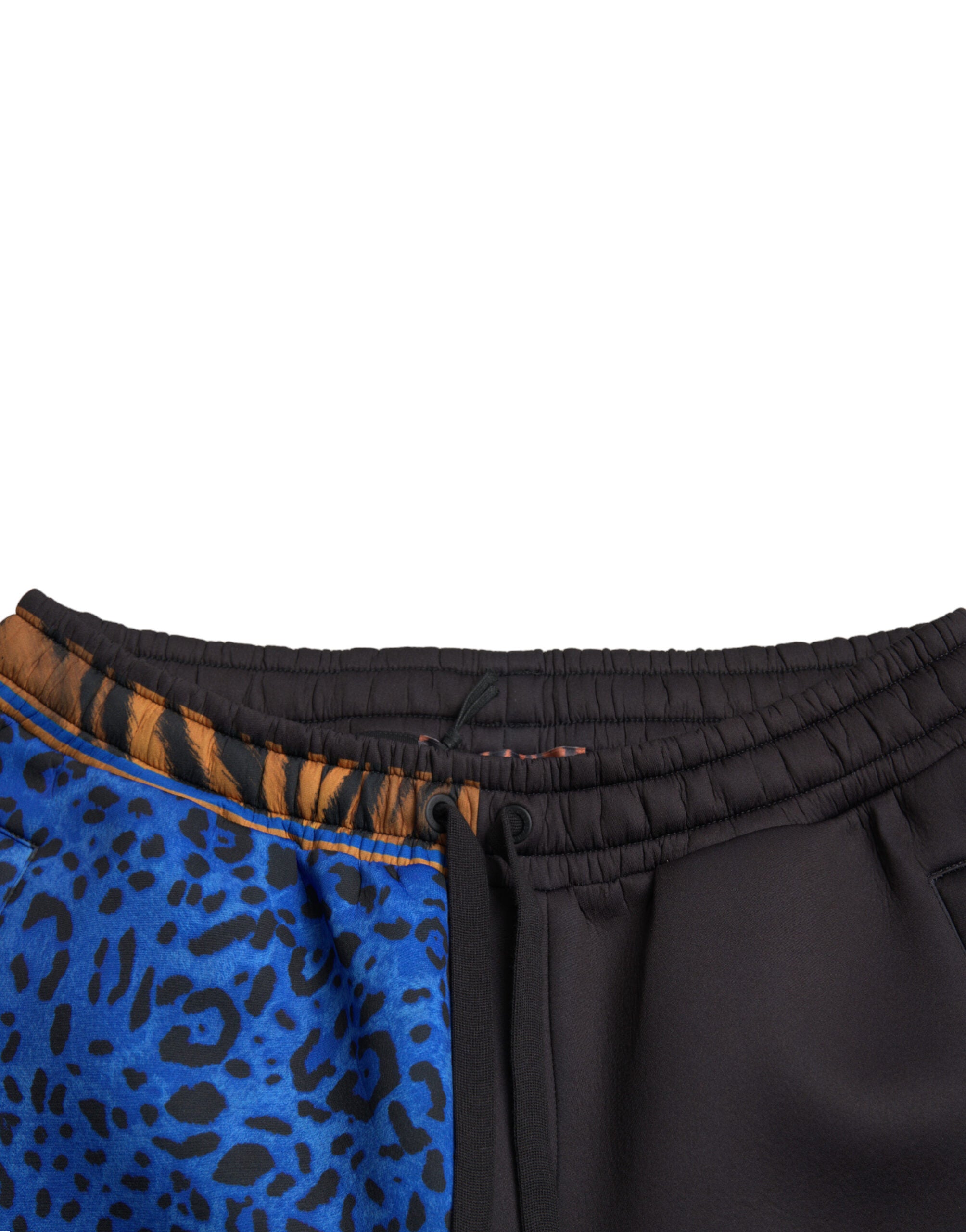 Dolce & Gabbana Elegant Tiger Print Men's Joggers