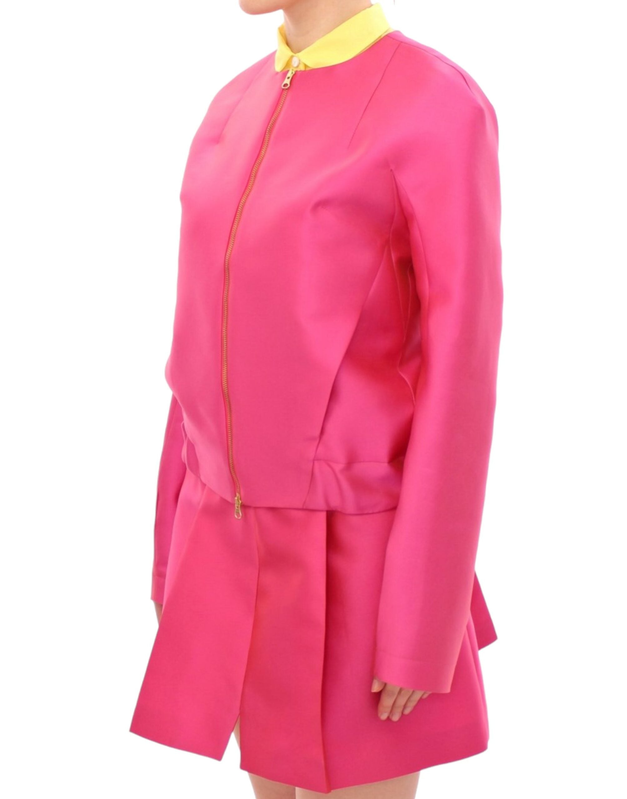 CO|TE Elegant Pink Silk Blend Women's Jacket
