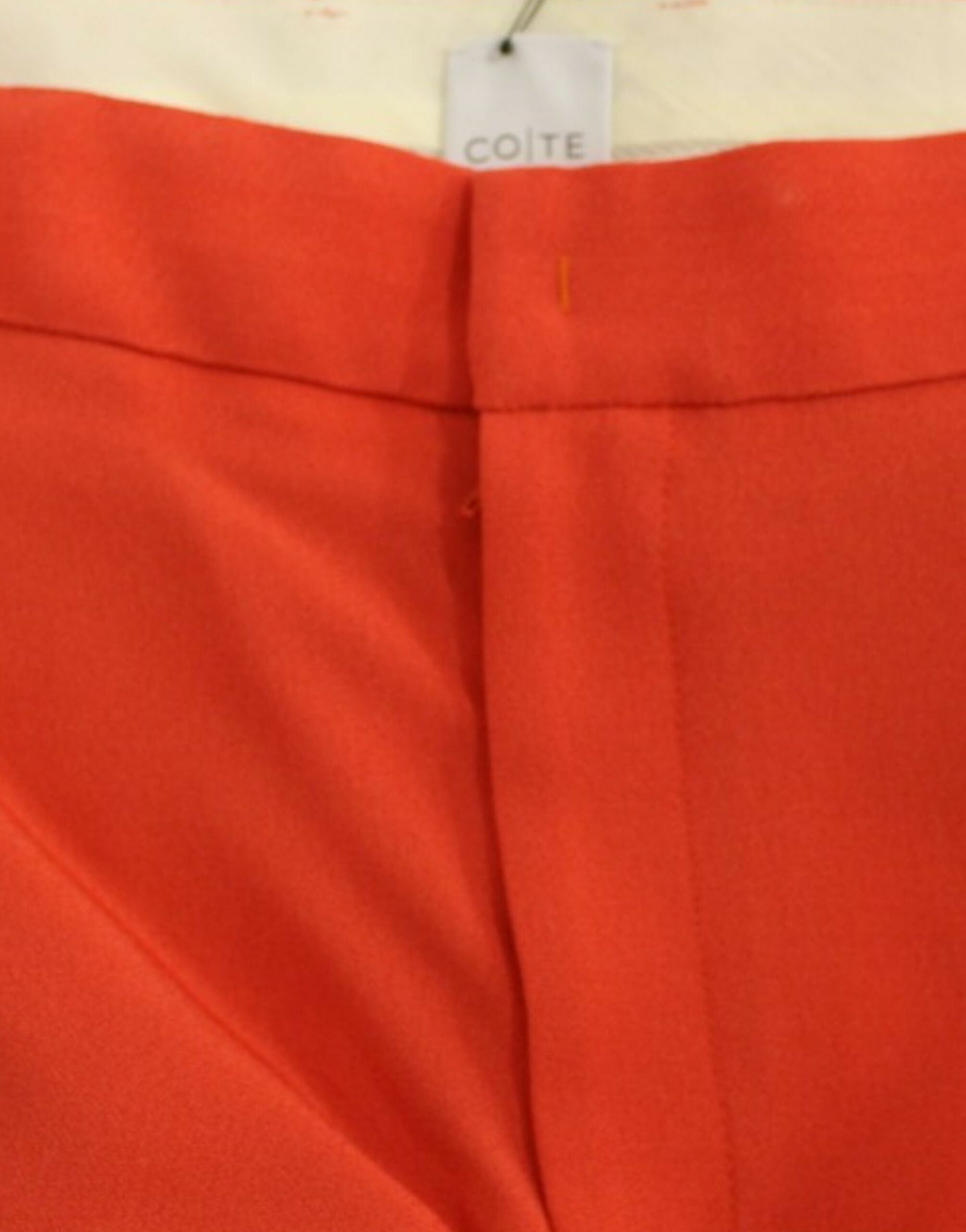 CO|TE Chic Orange Boyfriend Pants - Italian Women's Crafted