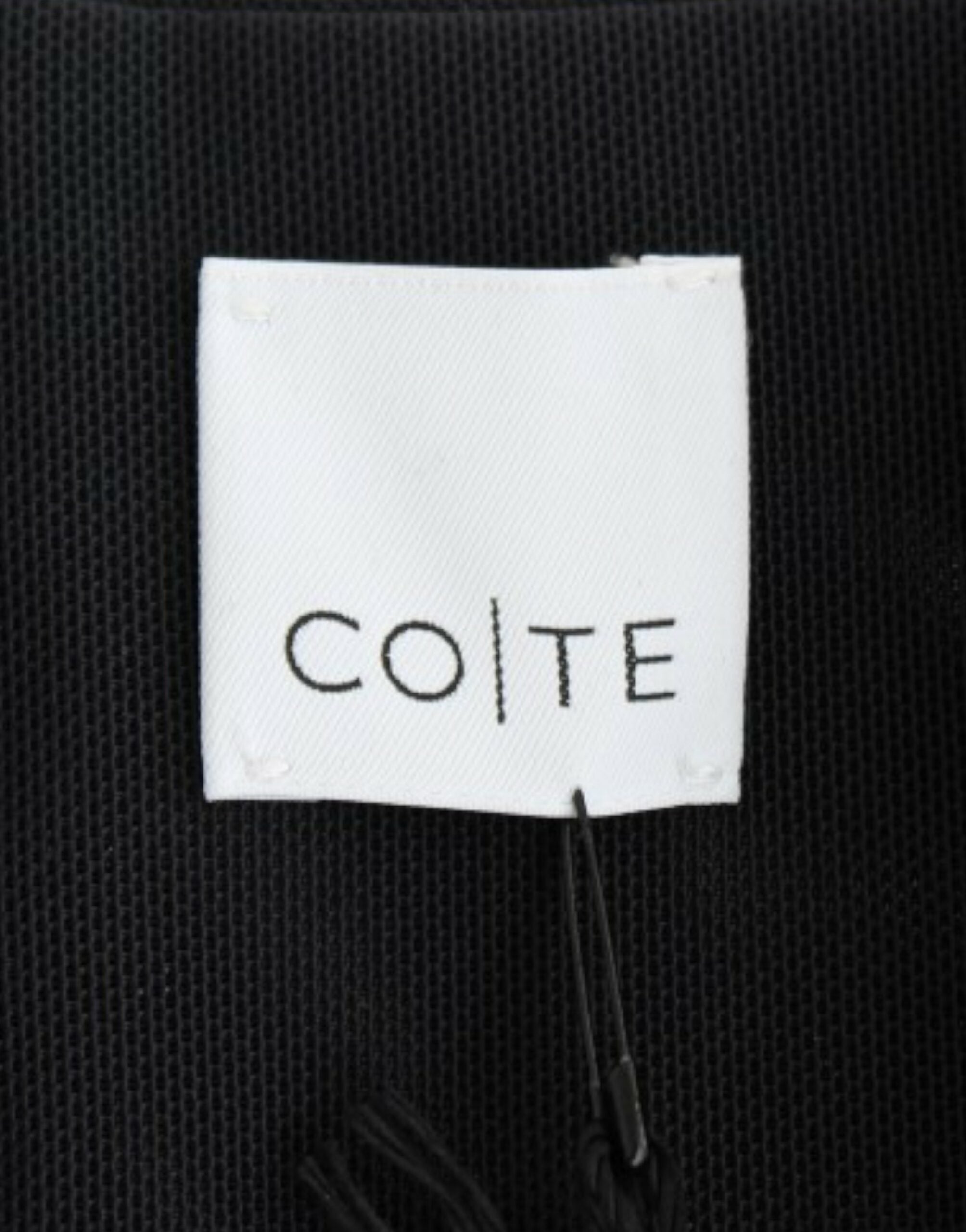 CO|TE Black short sleeve venus Women's dress