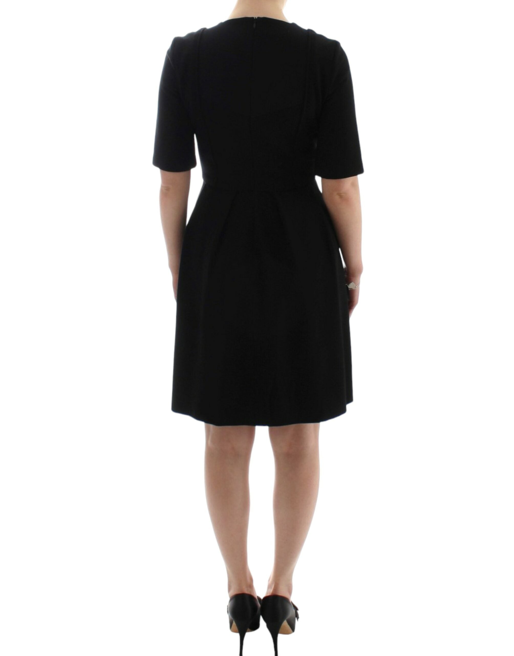 CO|TE Black short sleeve venus Women's dress