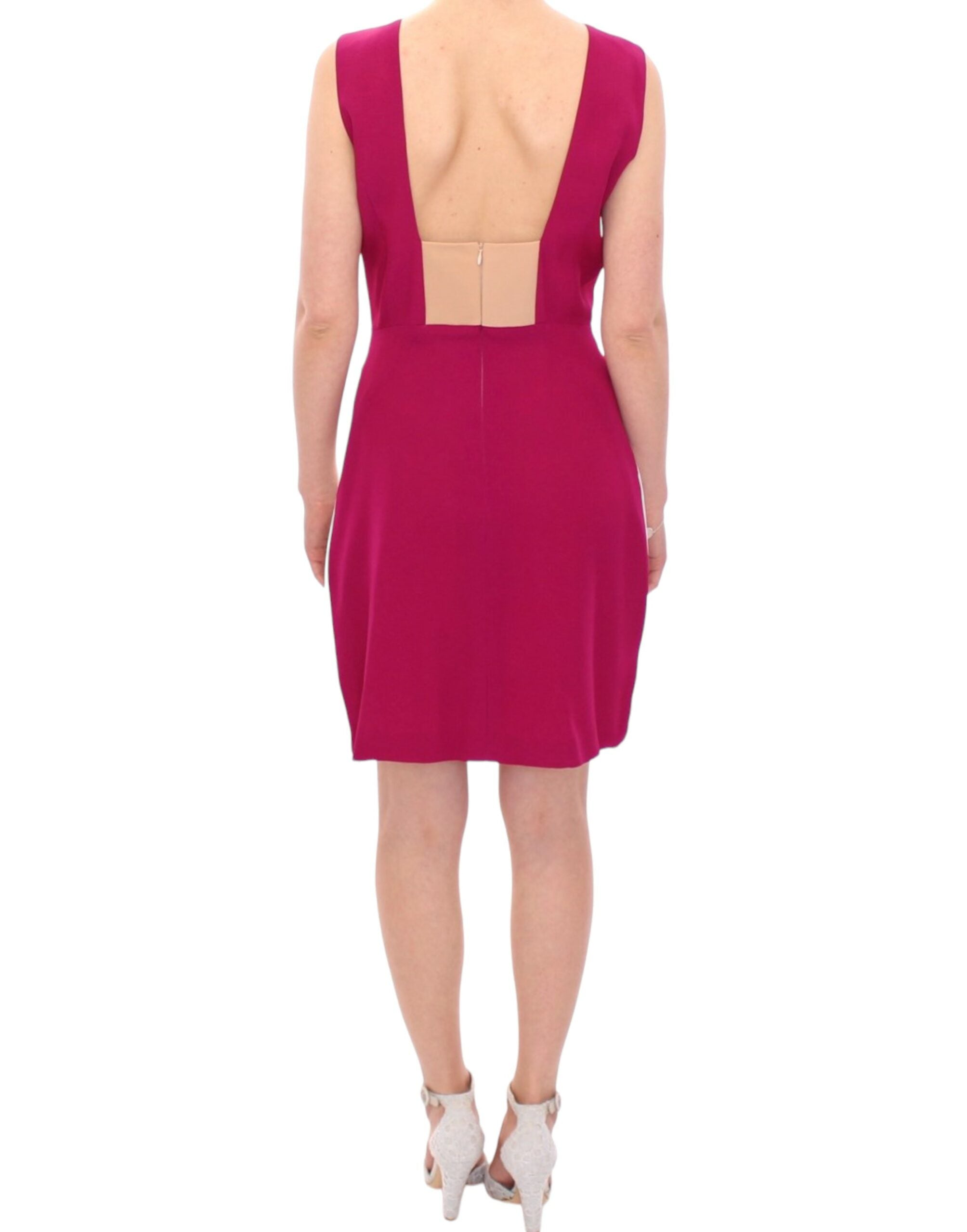 CO|TE Chic Pink & White Shift Women's Dress