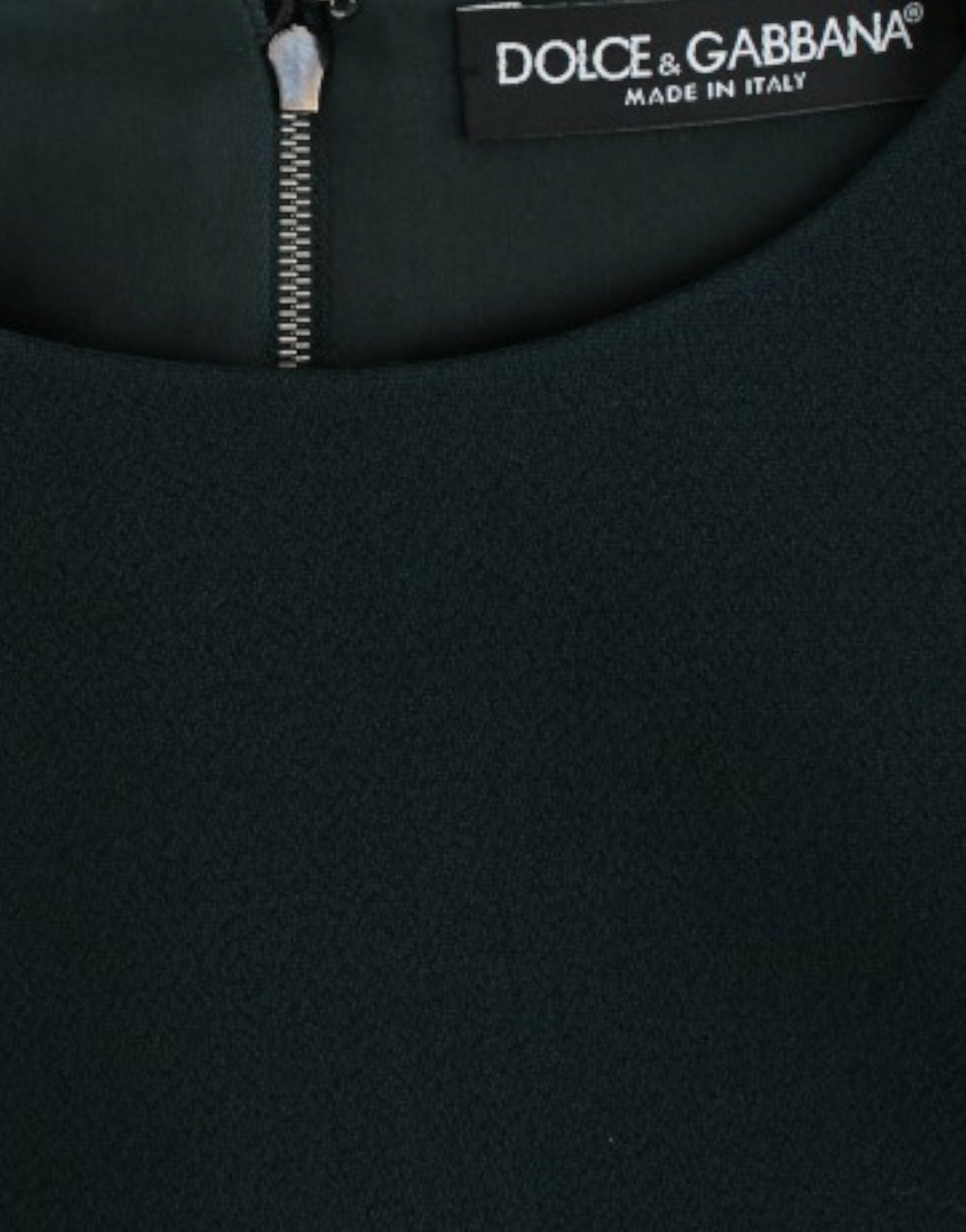 Dolce & Gabbana Green 3/4 sleeve wool Women's blouse