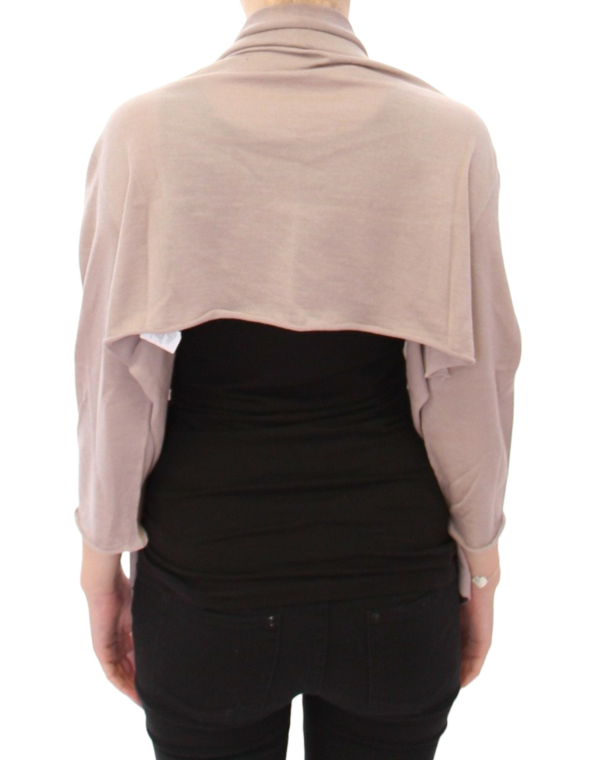 Dolce & Gabbana Shrug Bolero Silk Cashmer Knit Women's Sweater