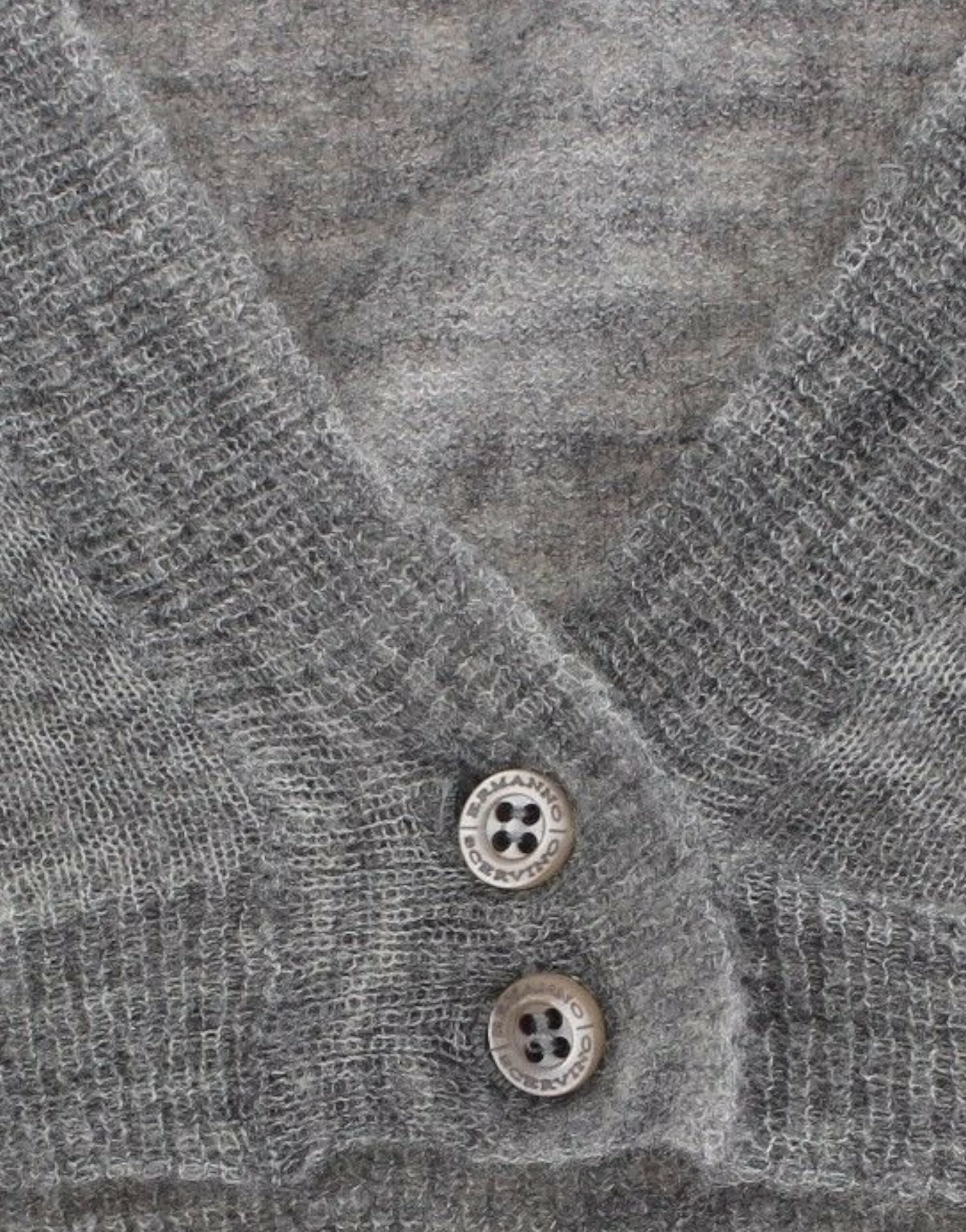 Ermanno Scervino Lingerie Knit Gray Bolero Sweater Women's Cardigan