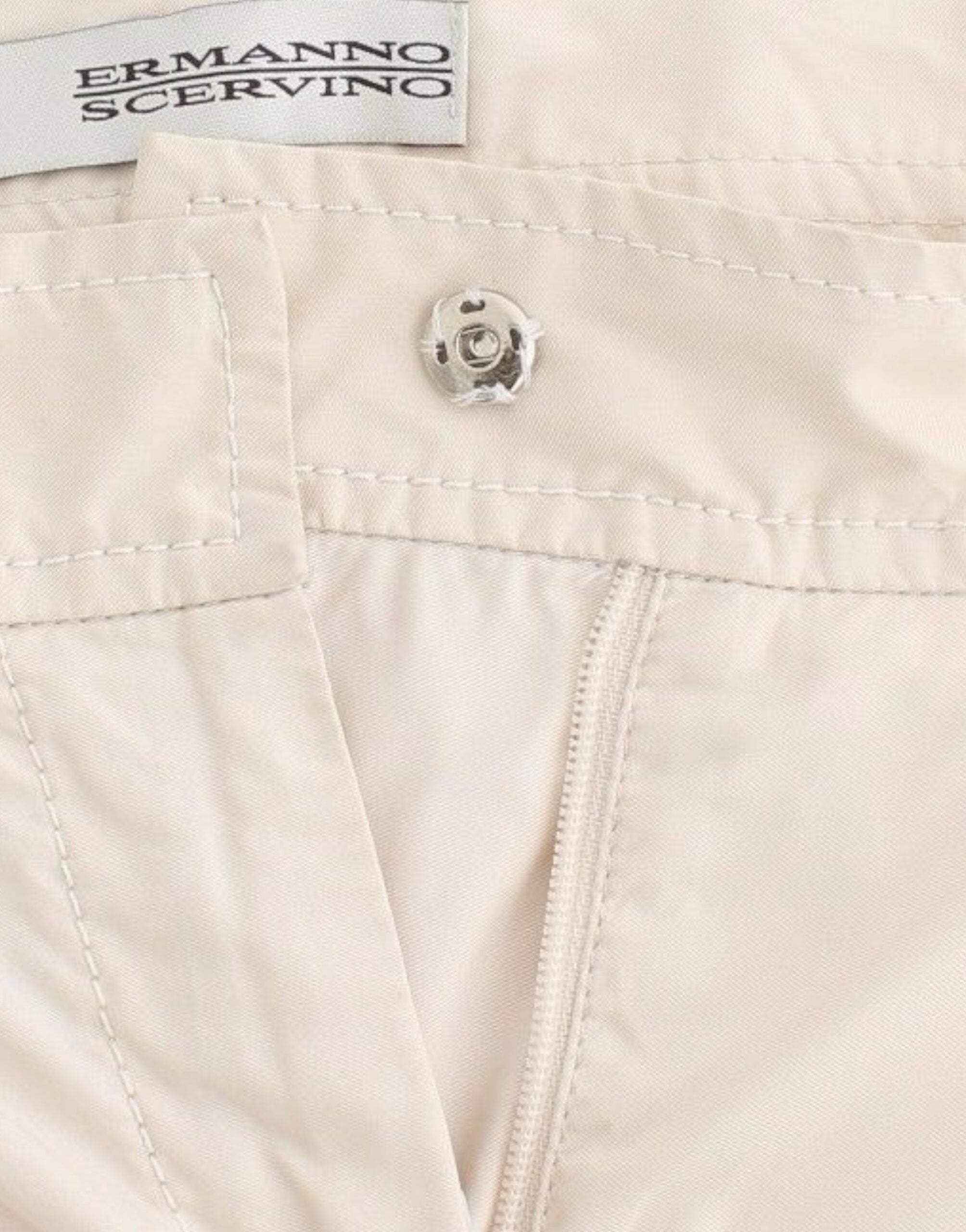 Ermanno Scervino Beige Chinos Casual Dress Pants Women's Khakis