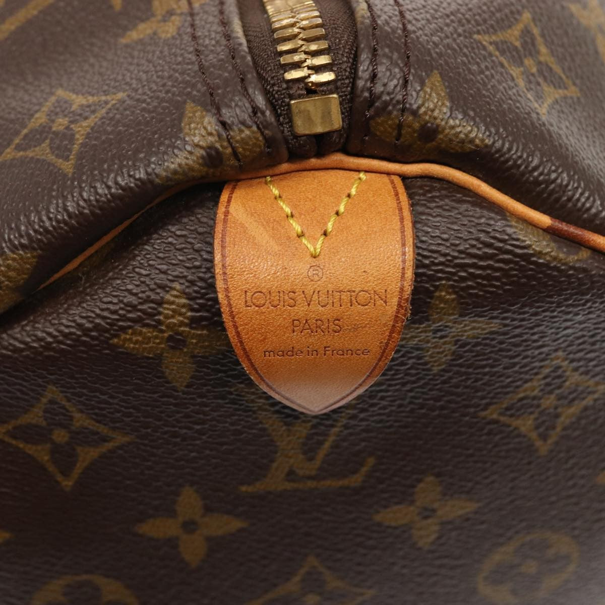 Louis Vuitton Keepall Monogram Canvas Brown Canvas Travel Bag Bag (Pre-Owned)