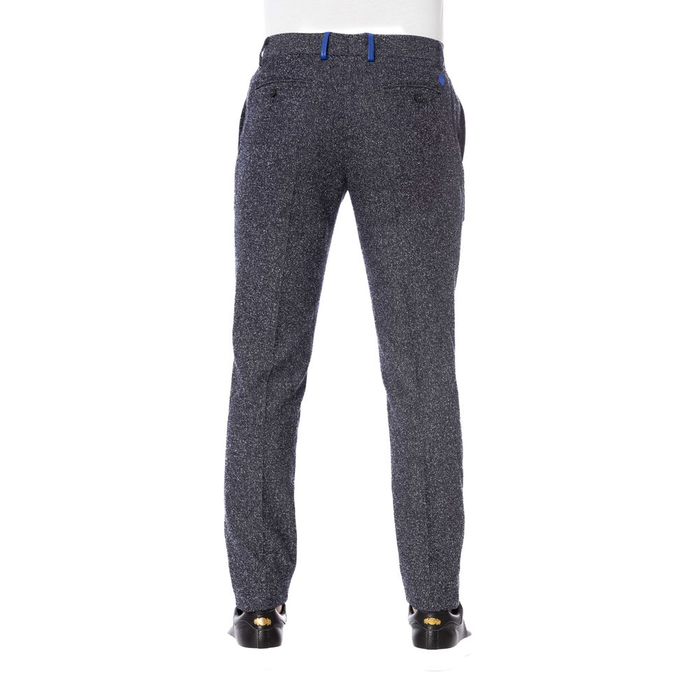 Trussardi Black Cotton Men Men's Pant
