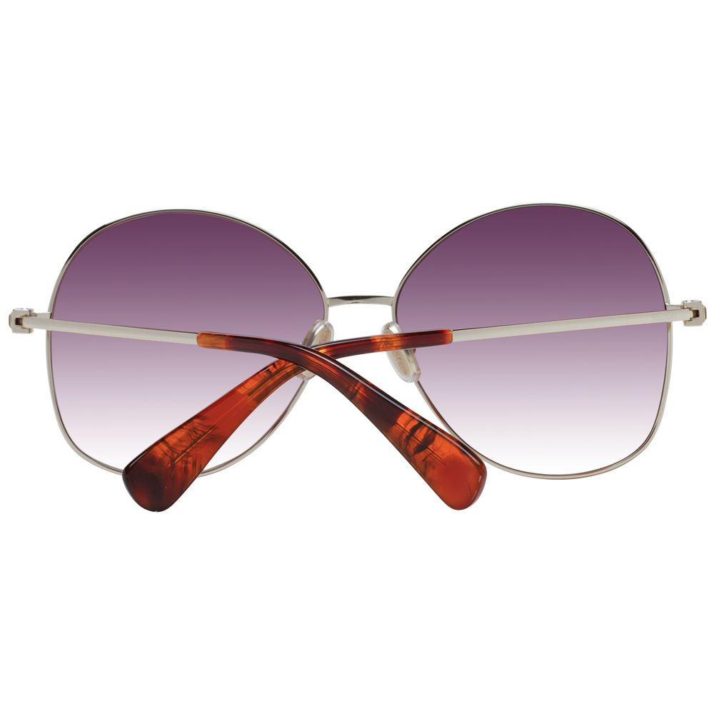 Max Mara Gold Metal Women's Sunglasses