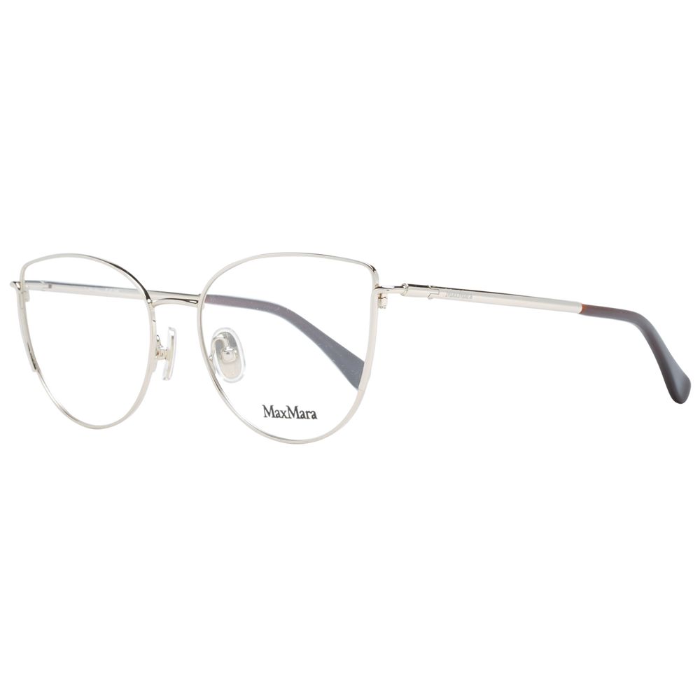 Max Mara Gold Metal Glasses Women's (Frames)