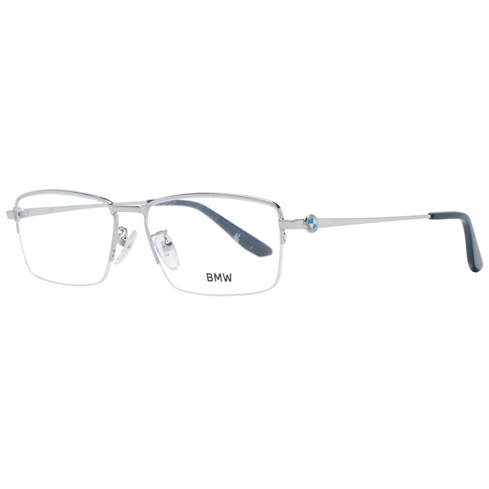 BMW Silver Metal Glasses Men's (Frames)