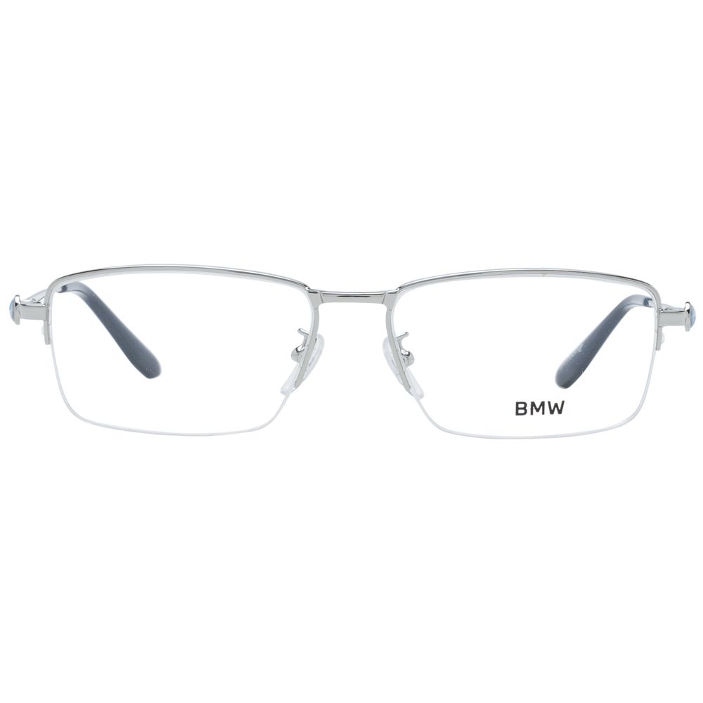 BMW Silver Metal Glasses Men's (Frames)