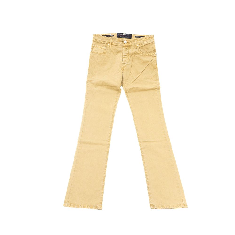 Jacob Cohen Beige Cotton Men Men's Jeans