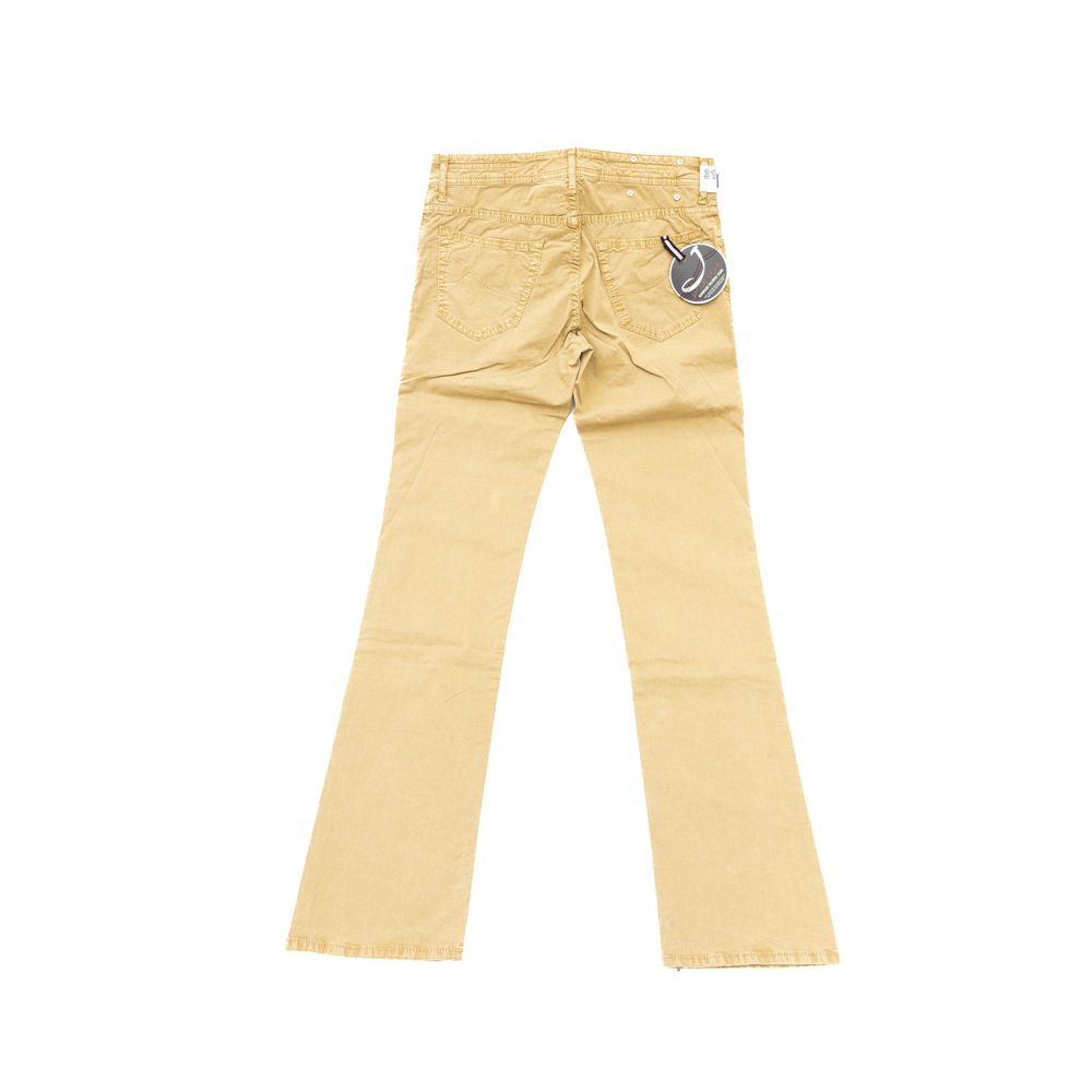 Jacob Cohen Beige Cotton Men Men's Jeans
