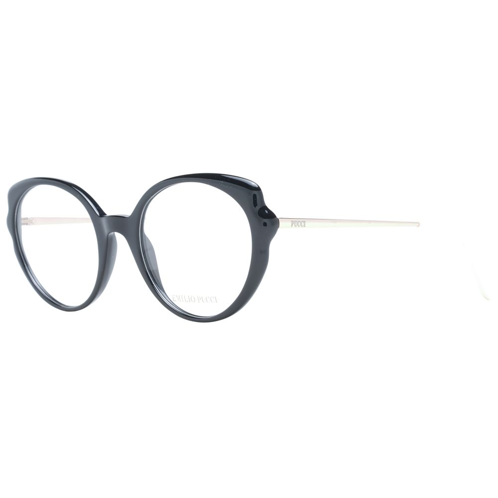Emilio Pucci Black Plastic Glasses Women's (Frames)
