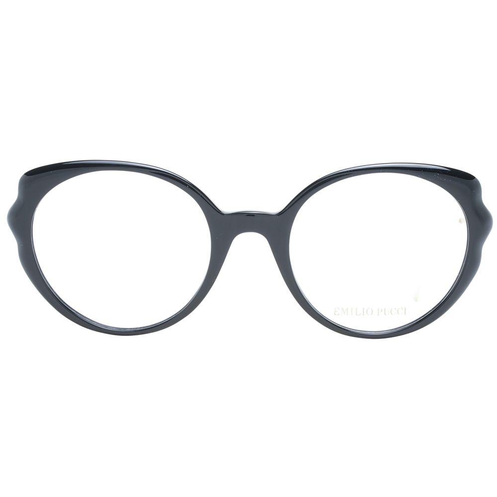 Emilio Pucci Black Plastic Glasses Women's (Frames)