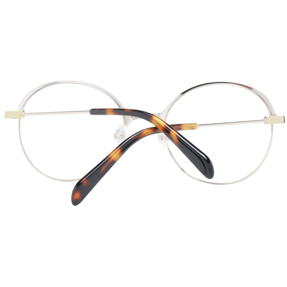 Emilio Pucci Gold Metal Glasses Women's (Frames)