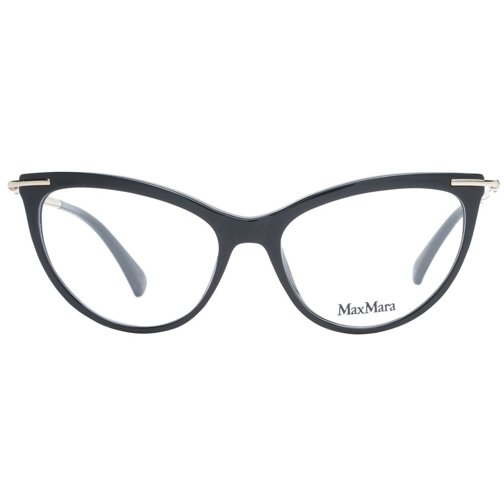 Max Mara Black Plastic Glasses Women's (Frames)