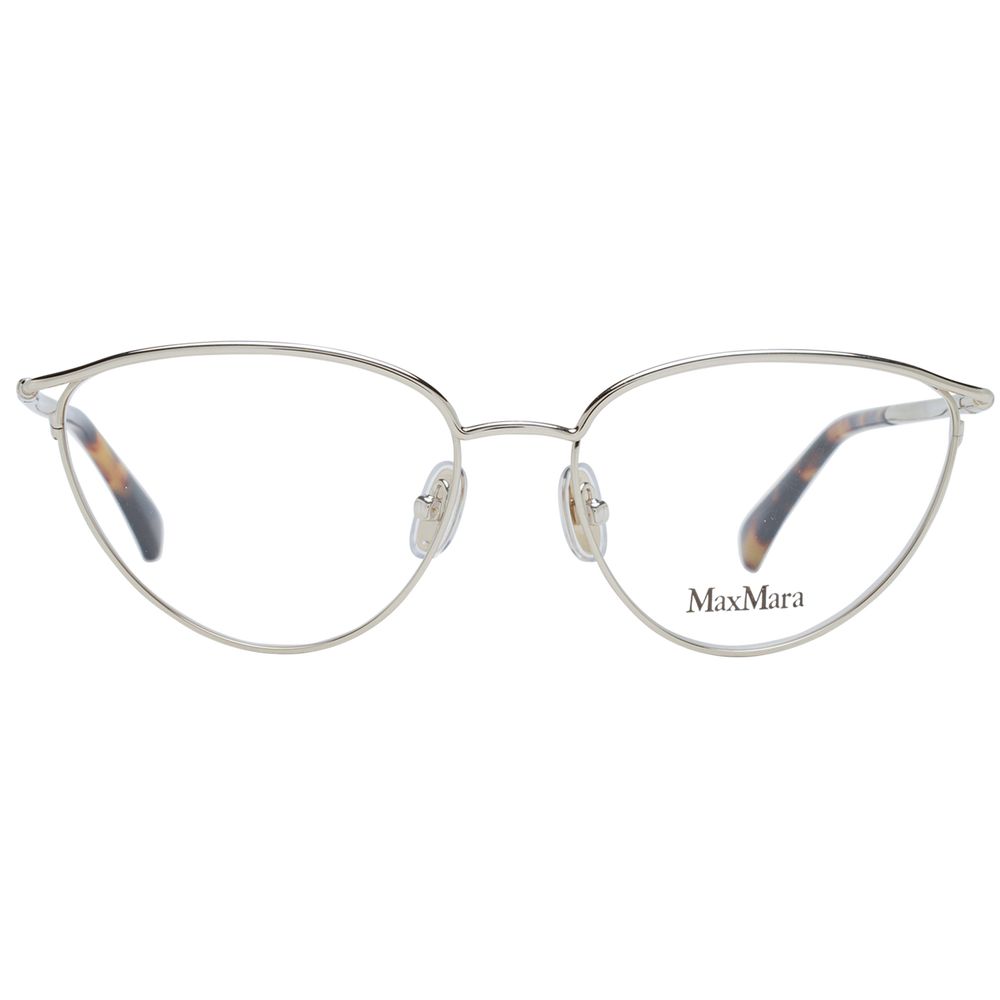 Max Mara Gold Metal Glasses Women's (Frames)