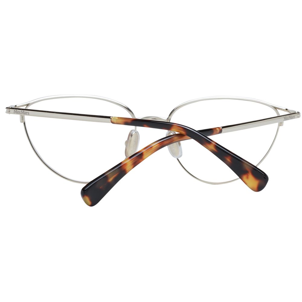 Max Mara Gold Metal Glasses Women's (Frames)