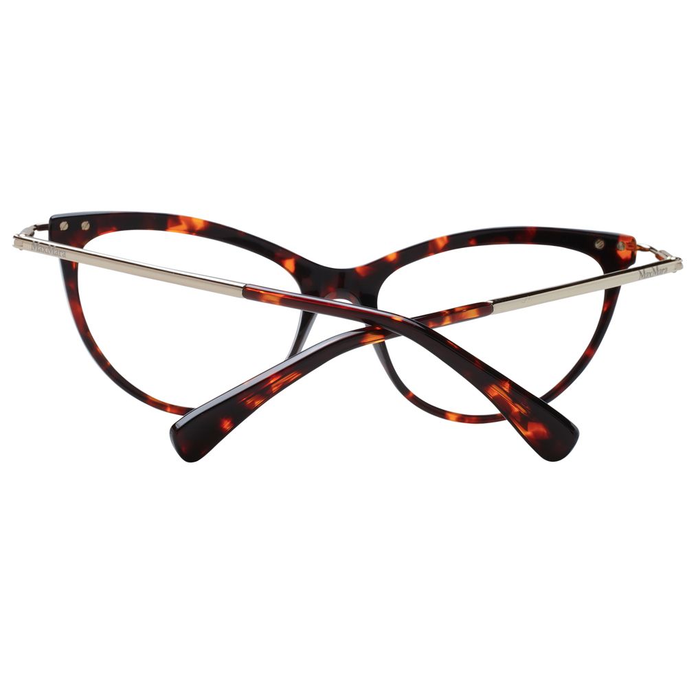 Max Mara Brown Plastic Glasses Women's (Frames)
