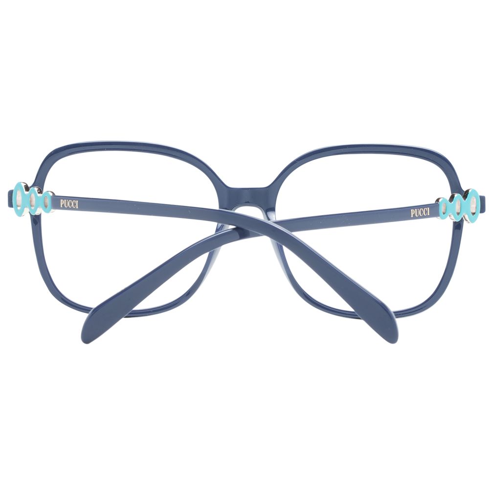 Emilio Pucci Blue Plastic Glasses Women's (Frames)