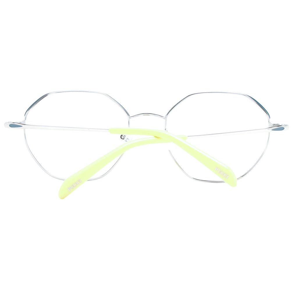 Emilio Pucci Gray Metal Glasses Women's (Frames)
