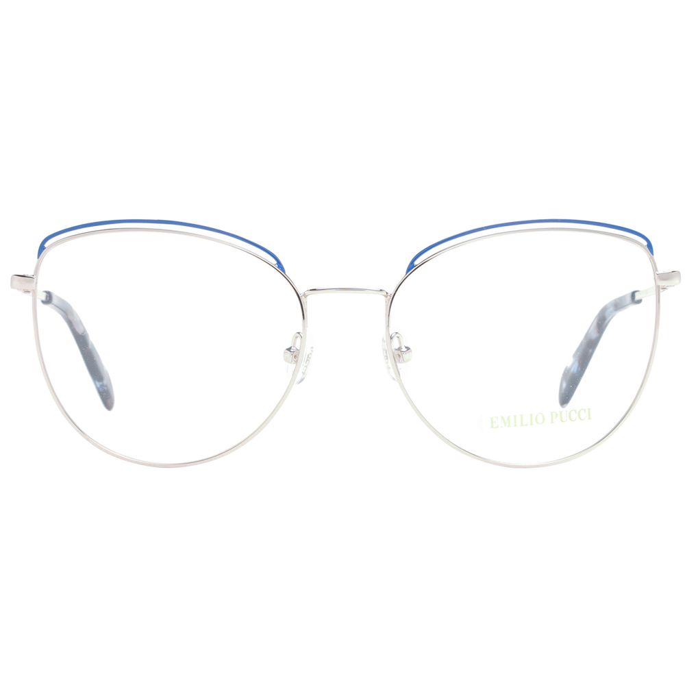Emilio Pucci Blue Metal Glasses Women's (Frames)