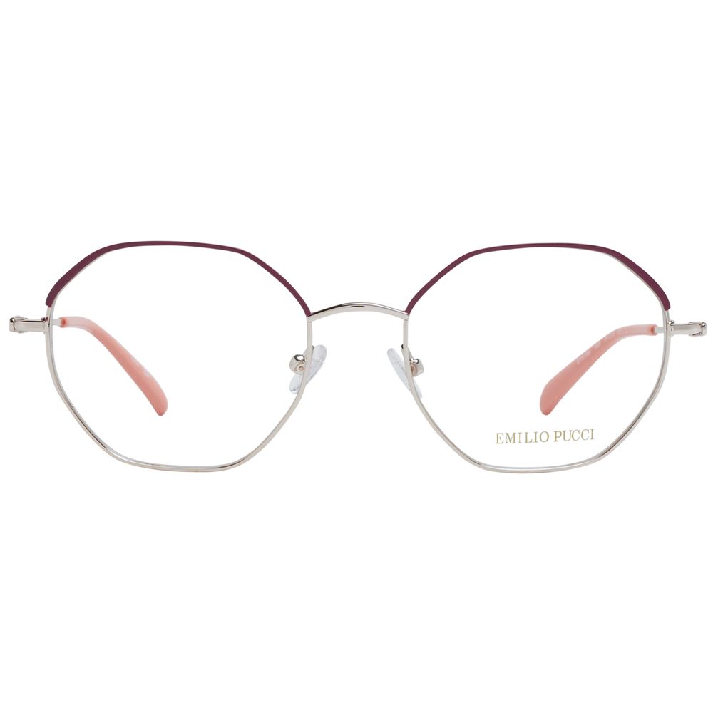 Emilio Pucci Multicolor Metal Glasses Women's (Frames)