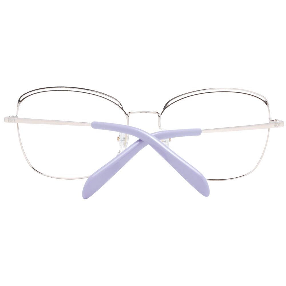 Emilio Pucci Black Metal Glasses Women's (Frames)