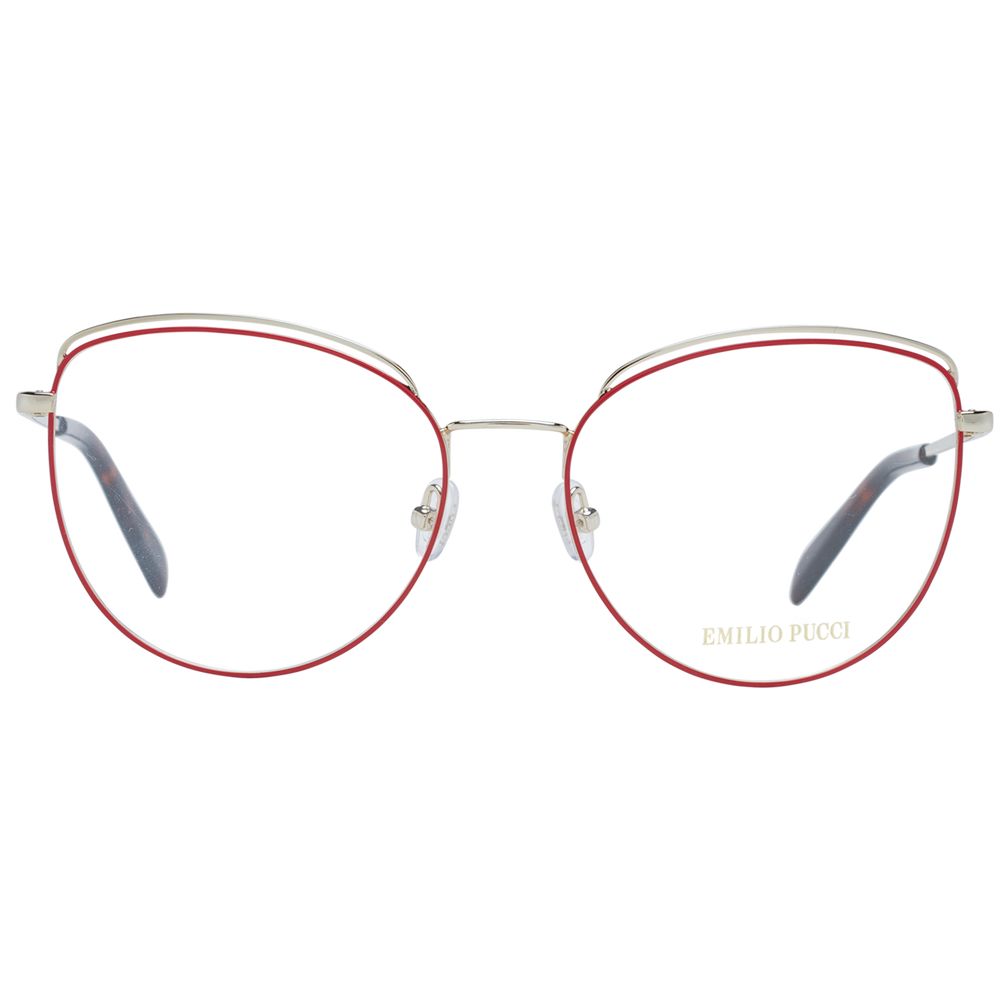 Emilio Pucci Multicolor Metal Glasses Women's (Frames)