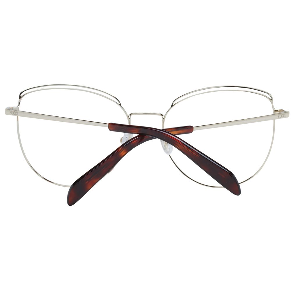 Emilio Pucci Multicolor Metal Glasses Women's (Frames)