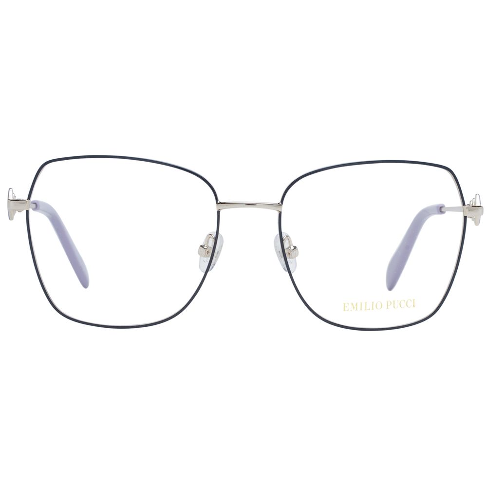 Emilio Pucci Blue Metal Glasses Women's (Frames)