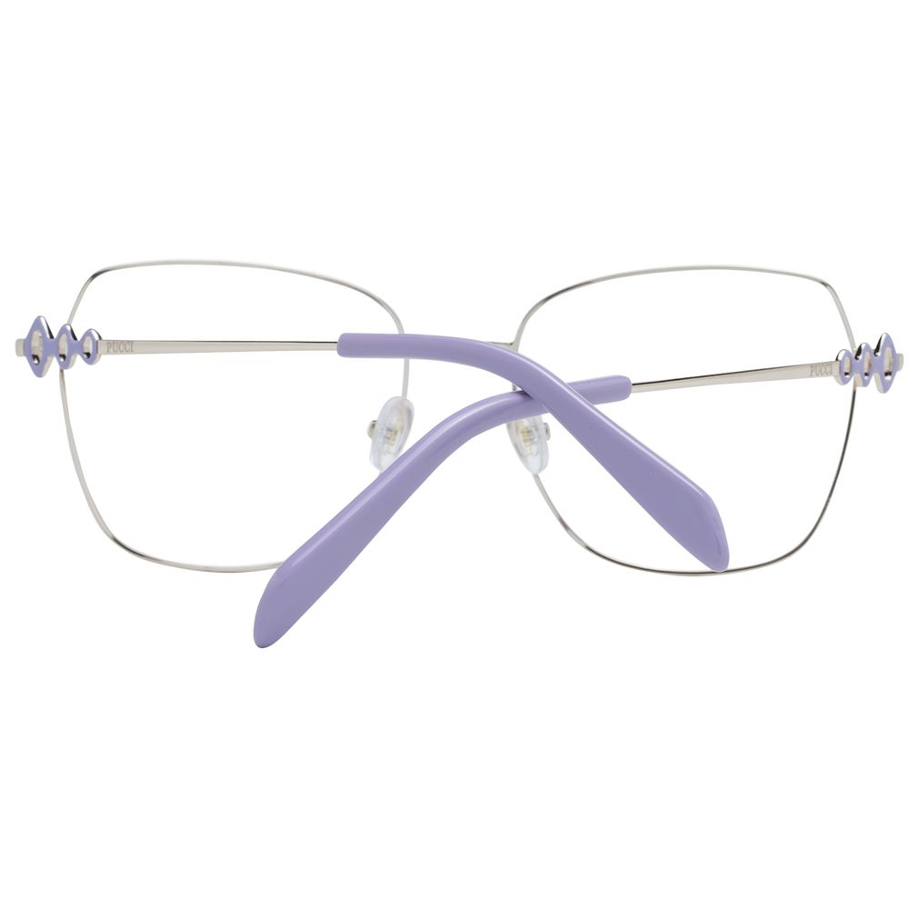 Emilio Pucci Blue Metal Glasses Women's (Frames)