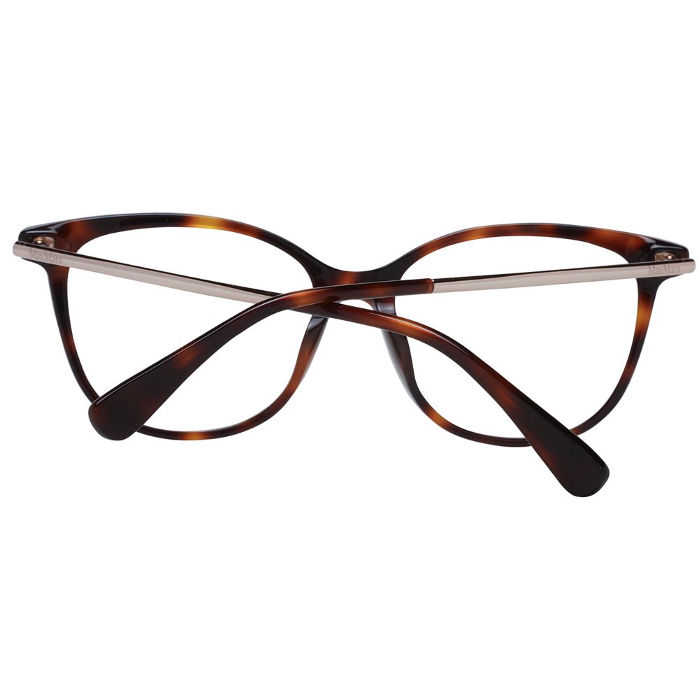 Max Mara Brown Plastic Glasses Women's (Frames)