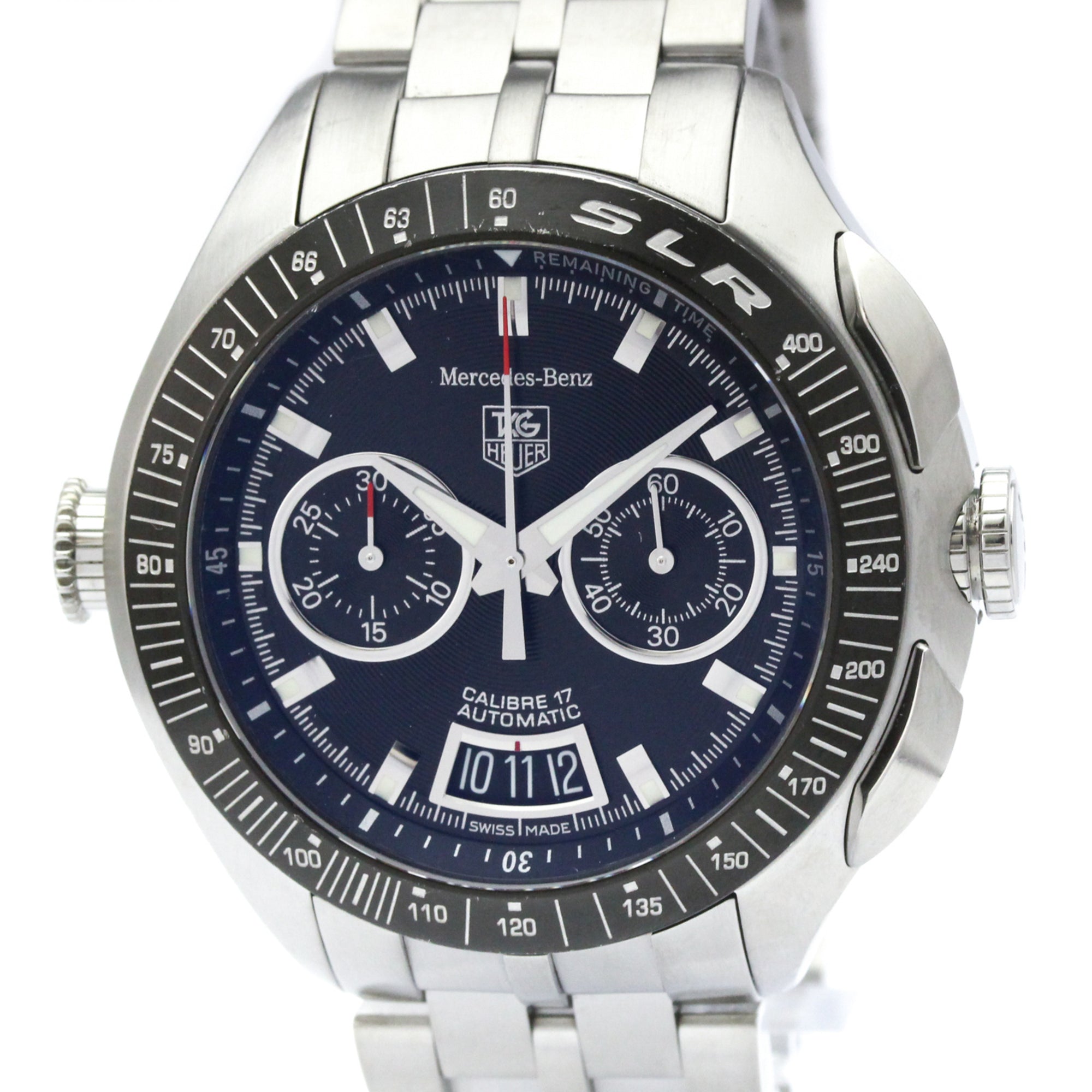 Tag Heuer Slr For Mercedes-Benz Stainless Steel Watch (Pre-Owned)