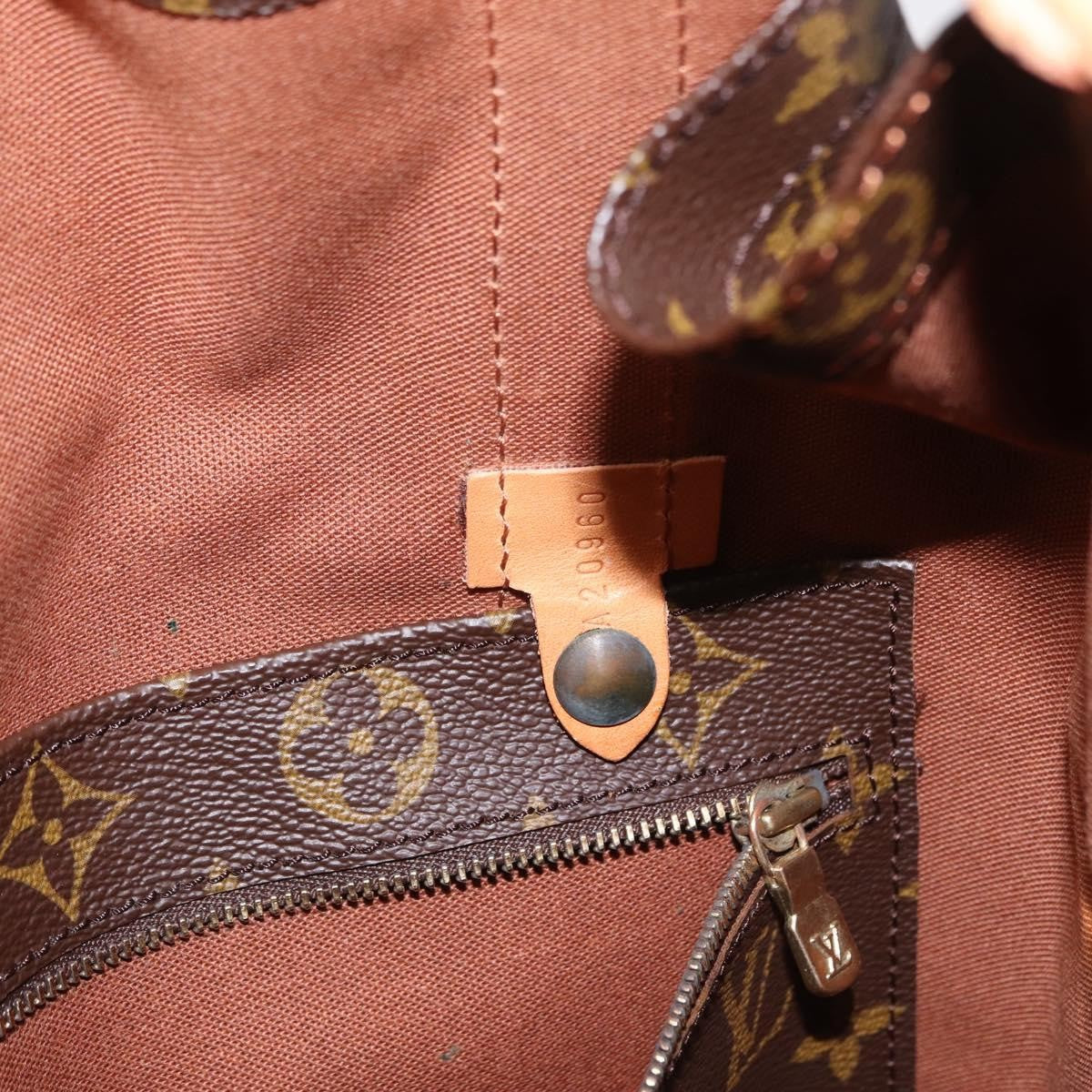 Louis Vuitton Randonnee Monogram Canvas Brown Canvas Backpack Bag (Pre-Owned)