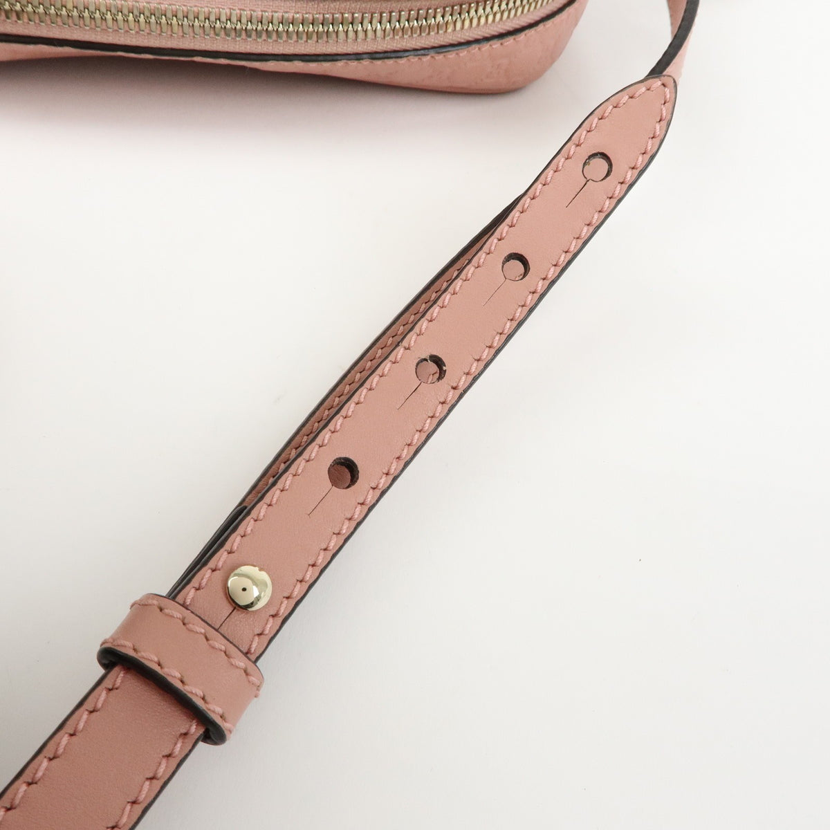 Gucci Bree Disco Microguccissima Leather Pink Leather Crossbody Bag Bag (Pre-Owned)