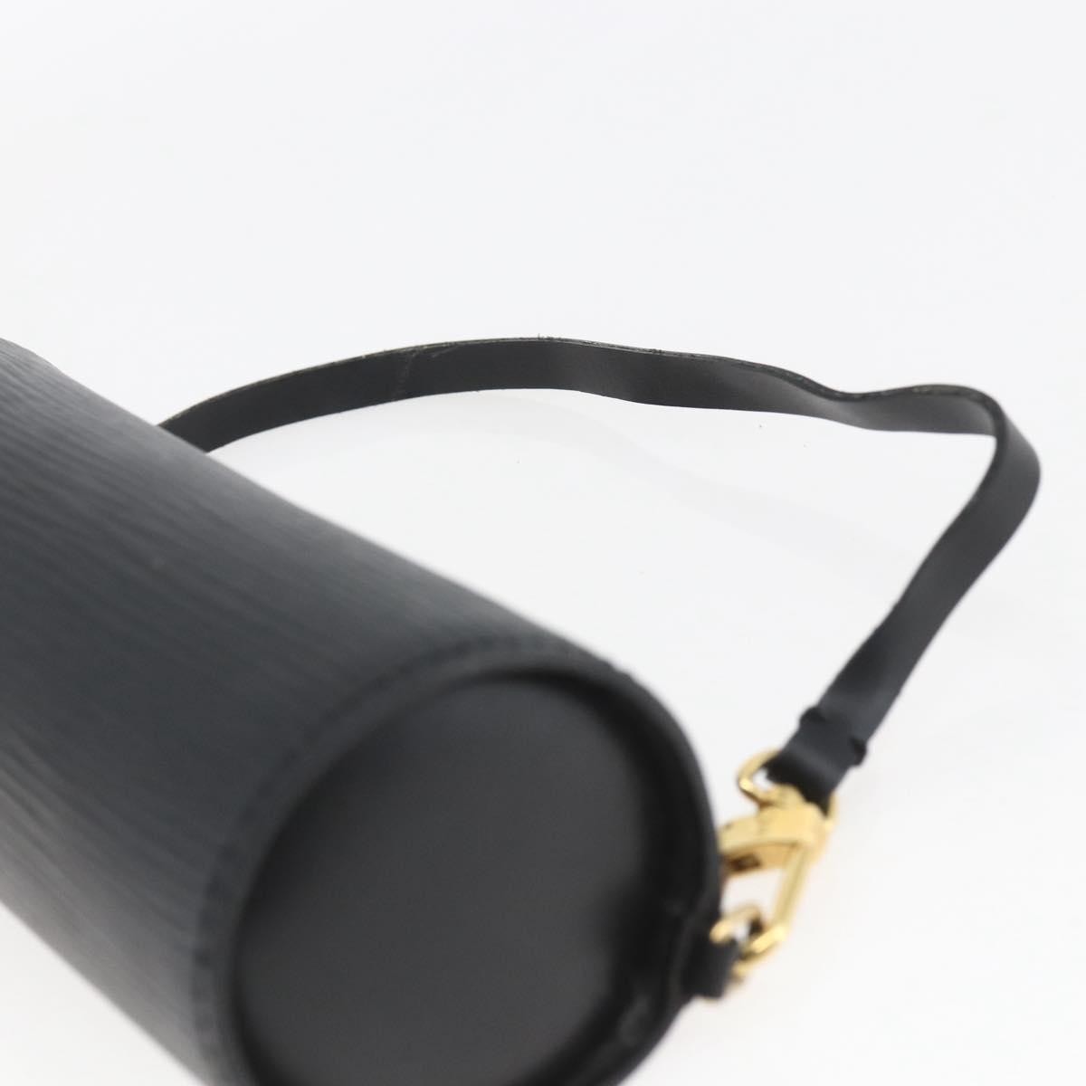 Louis Vuitton Soufflot Pochette Epi Leather Black Leather Clutche & Pouche Bag (Pre-Owned)