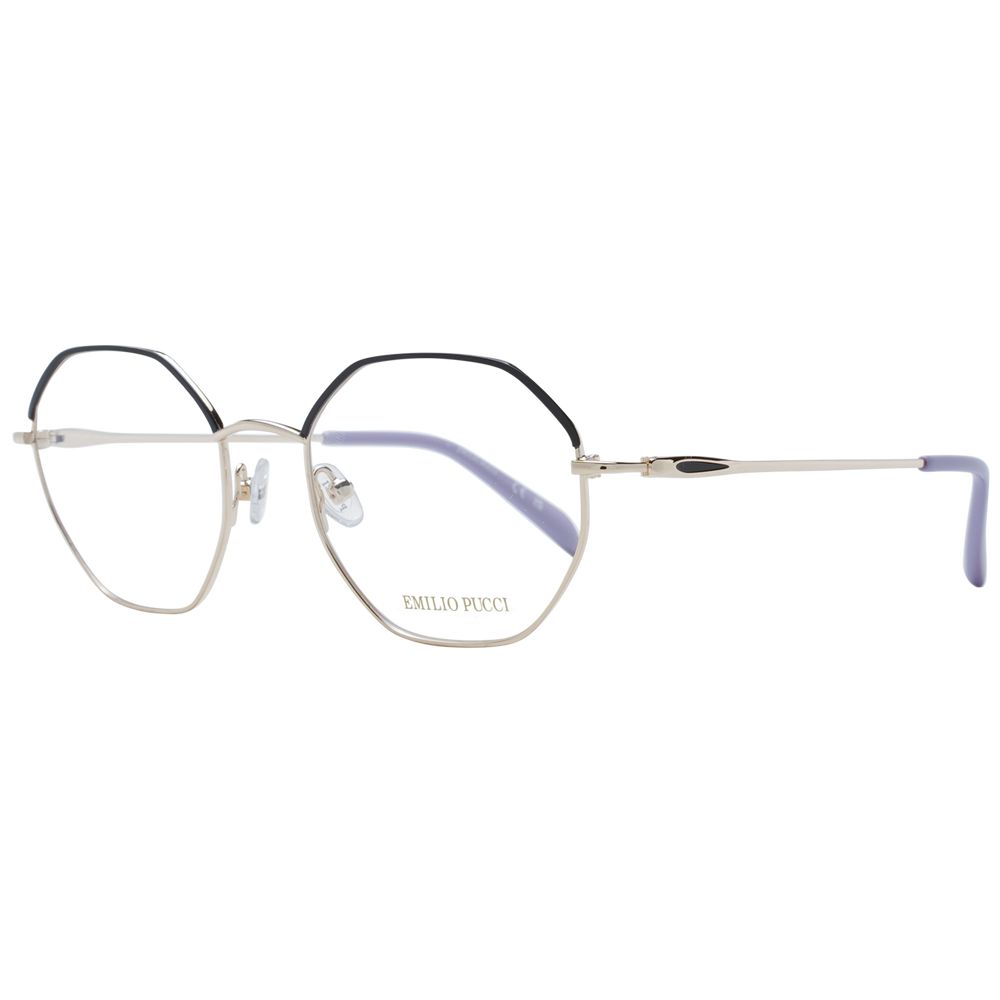 Emilio Pucci Black Metal Glasses Women's (Frames)