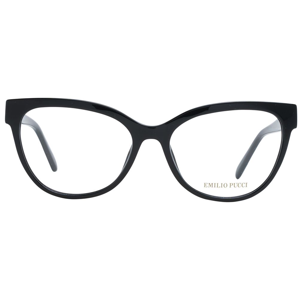 Emilio Pucci Black Plastic Glasses Women's (Frames)