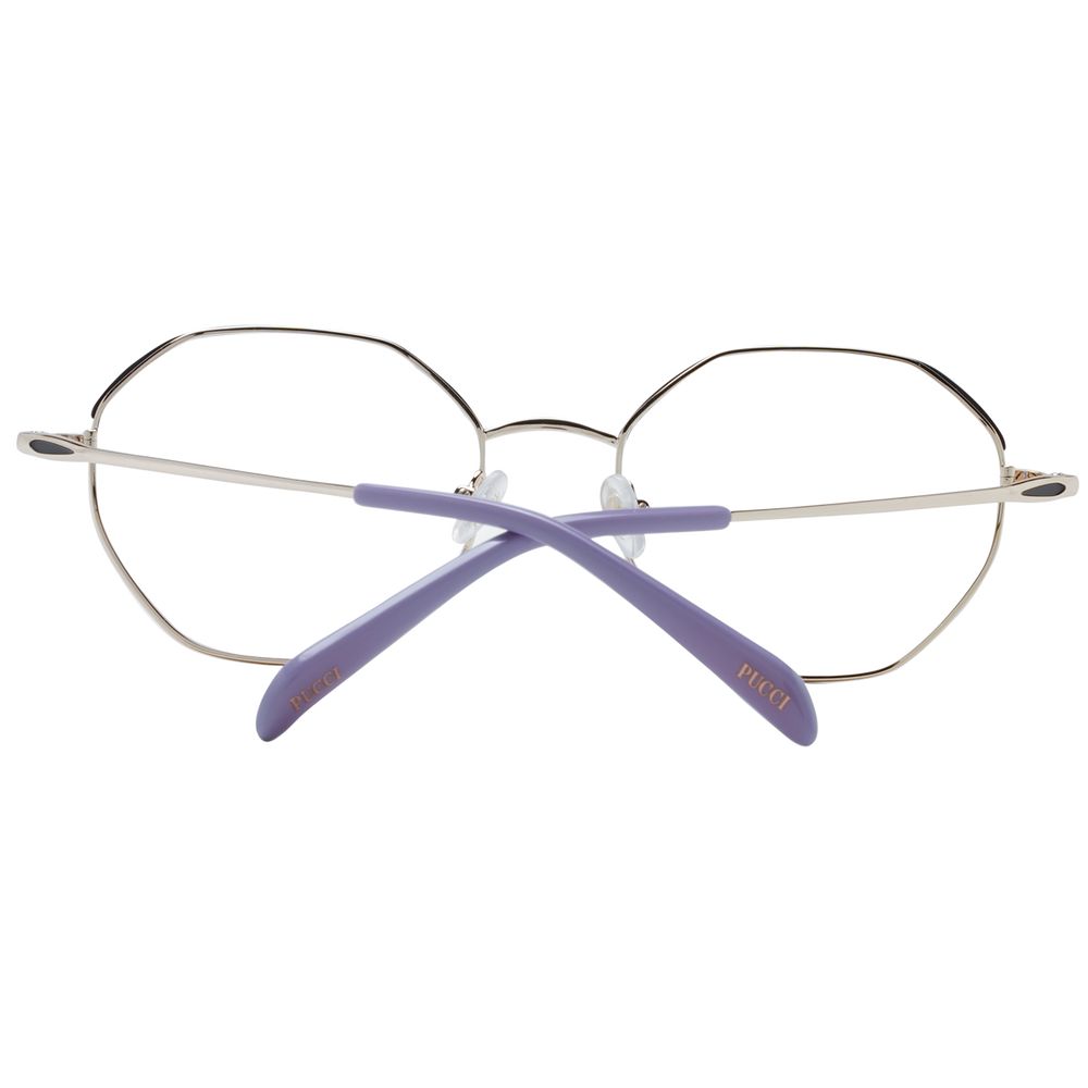 Emilio Pucci Black Metal Glasses Women's (Frames)