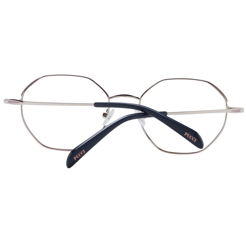 Emilio Pucci Pink Metal Glasses Women's (Frames)