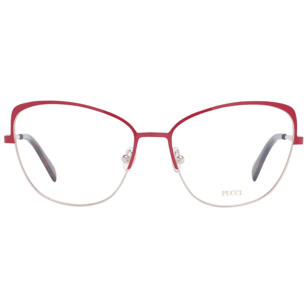 Emilio Pucci Multicolor Metal Glasses Women's (Frames)